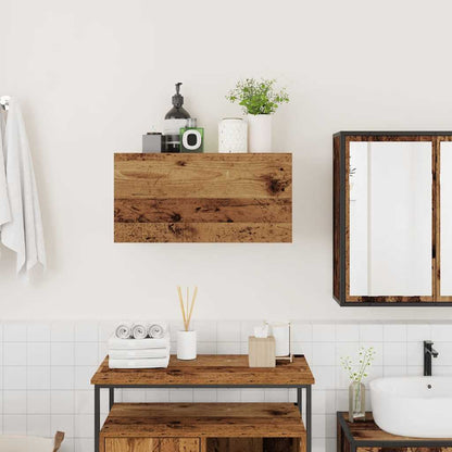Mobile da Bagno Legno Antico 60x25x30 cm in Legno Multistrato | homemem39