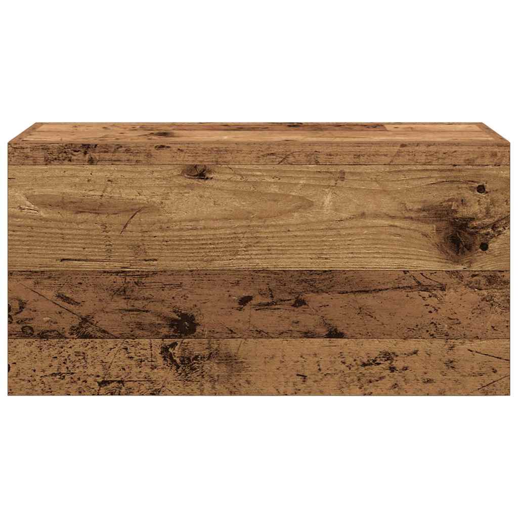 Mobile da Bagno Legno Antico 60x25x30 cm in Legno Multistrato | homemem39