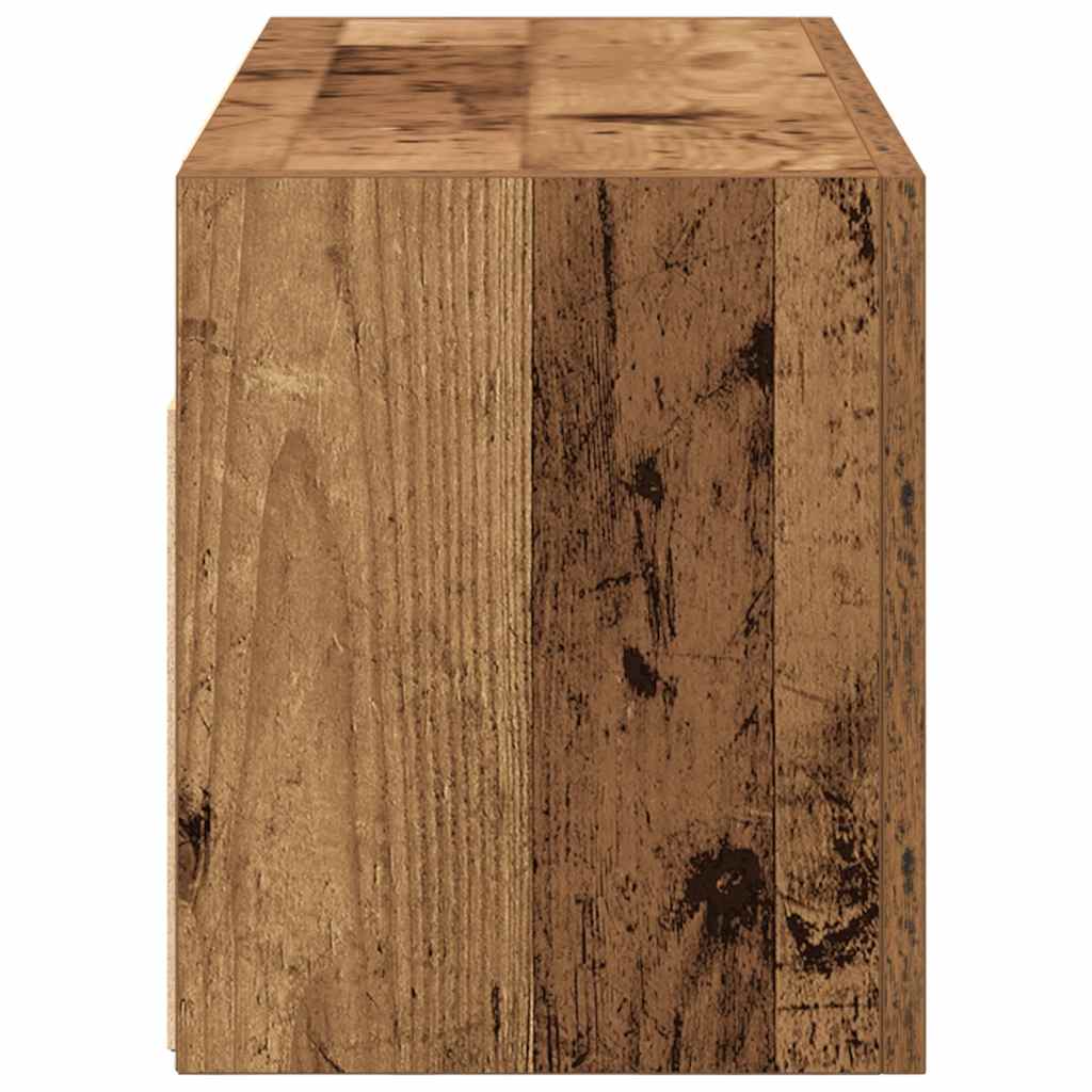 Mobile da Bagno Legno Antico 60x25x30 cm in Legno Multistrato | homemem39