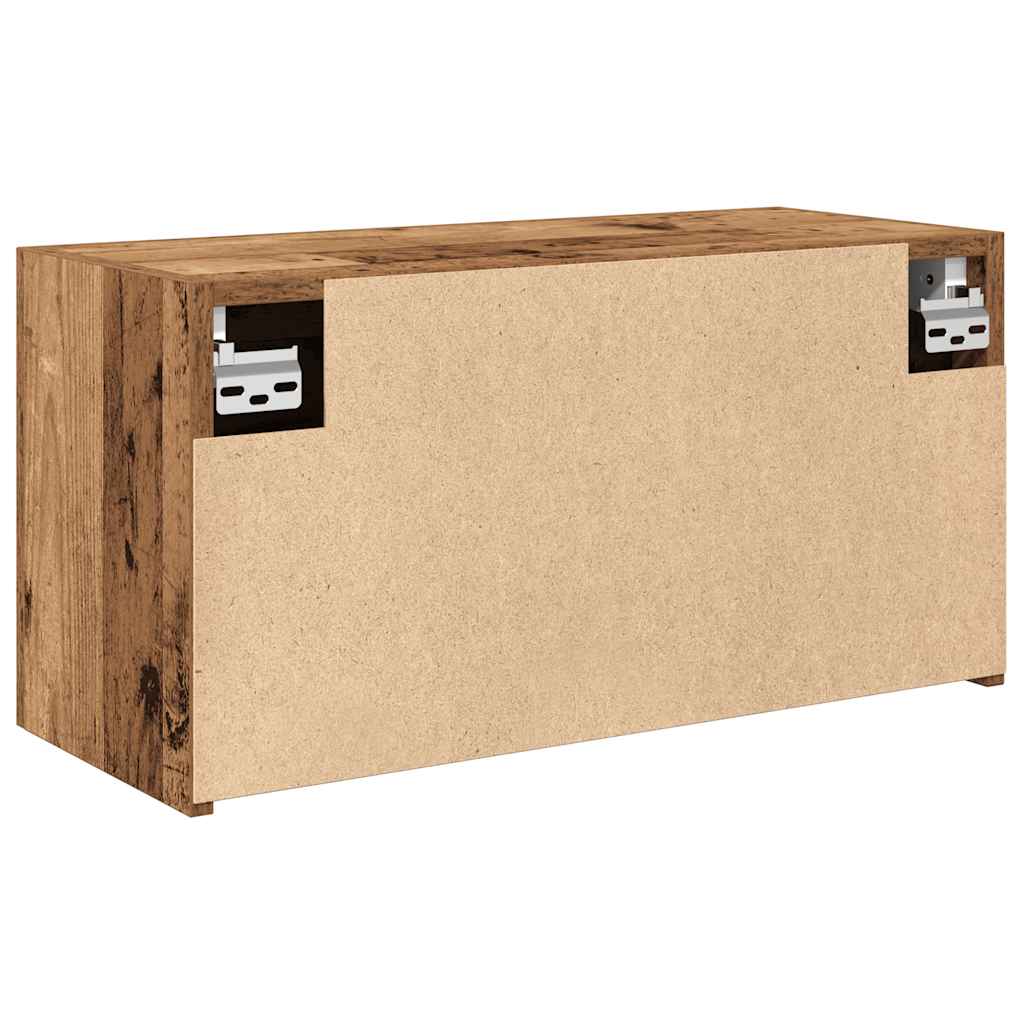 Mobile da Bagno Legno Antico 60x25x30 cm in Legno Multistrato | homemem39