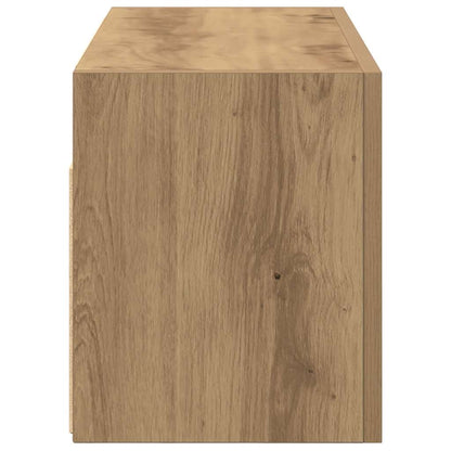 Mobiletto da Bagno Rovere Artigianale 60x25x30 cm Truciolato
