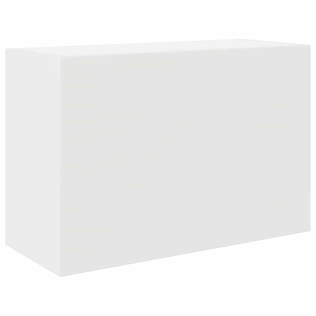 Mobile da Bagno a Parete Bianco 60x25x40cm in Legno Multistrato | homemem39