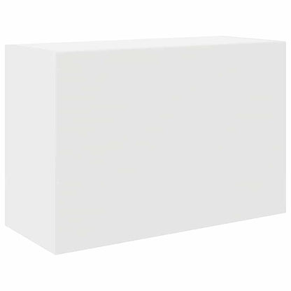 Mobile da Bagno a Parete Bianco 60x25x40cm in Legno Multistrato | homemem39