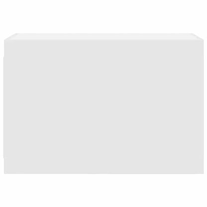 Mobile da Bagno a Parete Bianco 60x25x40cm in Legno Multistrato | homemem39