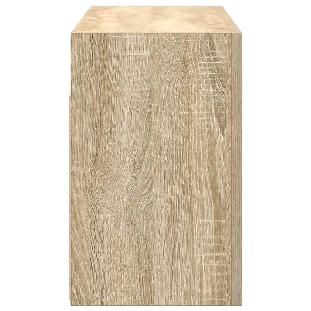 Mobile da Bagno Rovere Sonoma 60x25x40 cm in Legno Multistrato | homemem39