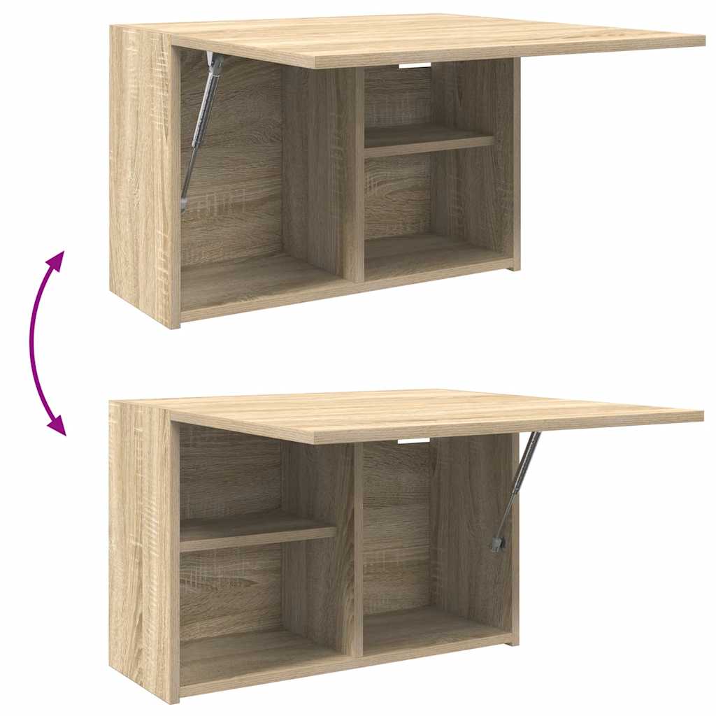 Mobile da Bagno Rovere Sonoma 60x25x40 cm in Legno Multistrato | homemem39