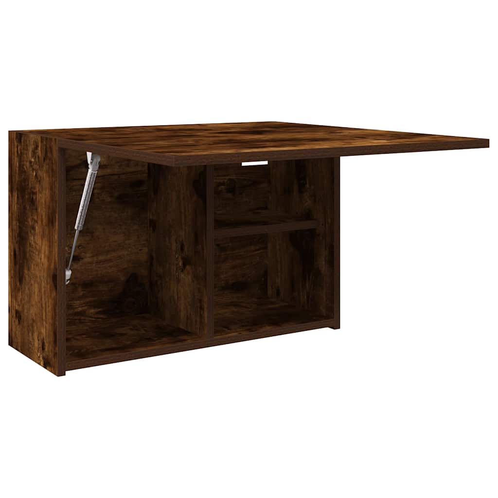 Armadietto Bagno Rovere Fumo 60x25x40 cm in Legno Multistrato | homemem39
