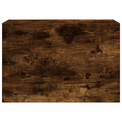 Armadietto Bagno Rovere Fumo 60x25x40 cm in Legno Multistrato | homemem39