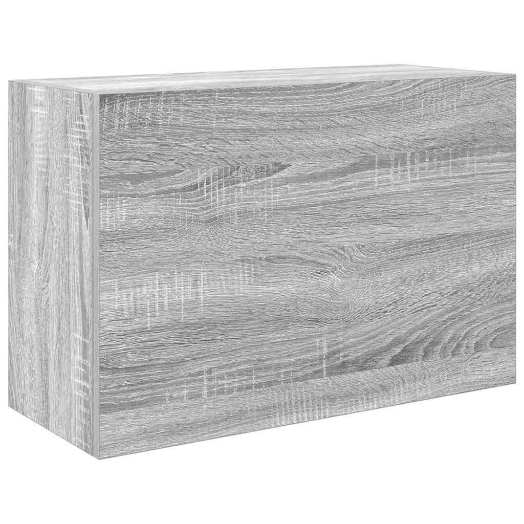 Mobile da Bagno Grigio Sonoma 60x25x40 cm in Legno Multistrato | homemem39