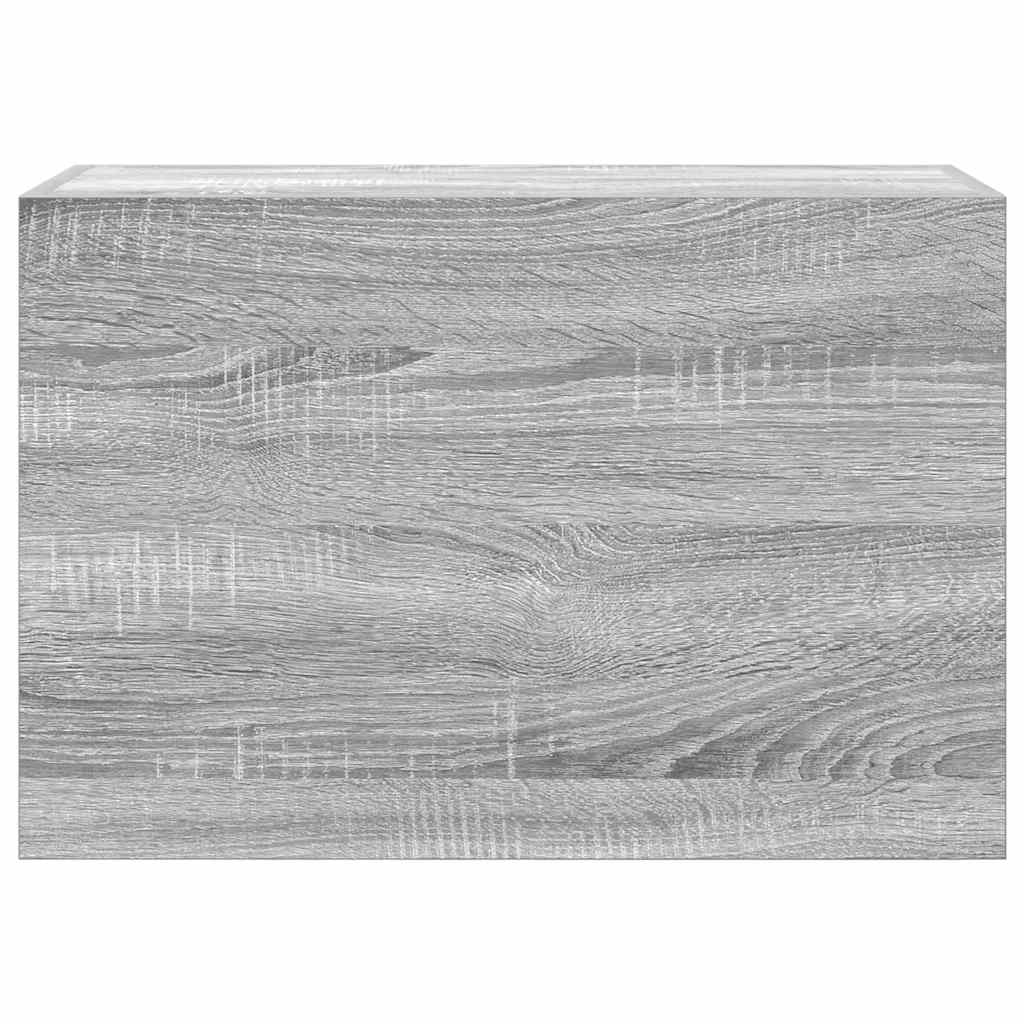 Mobile da Bagno Grigio Sonoma 60x25x40 cm in Legno Multistrato