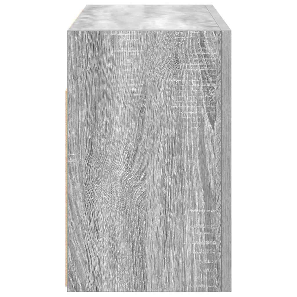 Mobile da Bagno Grigio Sonoma 60x25x40 cm in Legno Multistrato | homemem39