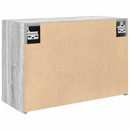 Mobile da Bagno Grigio Sonoma 60x25x40 cm in Legno Multistrato | homemem39