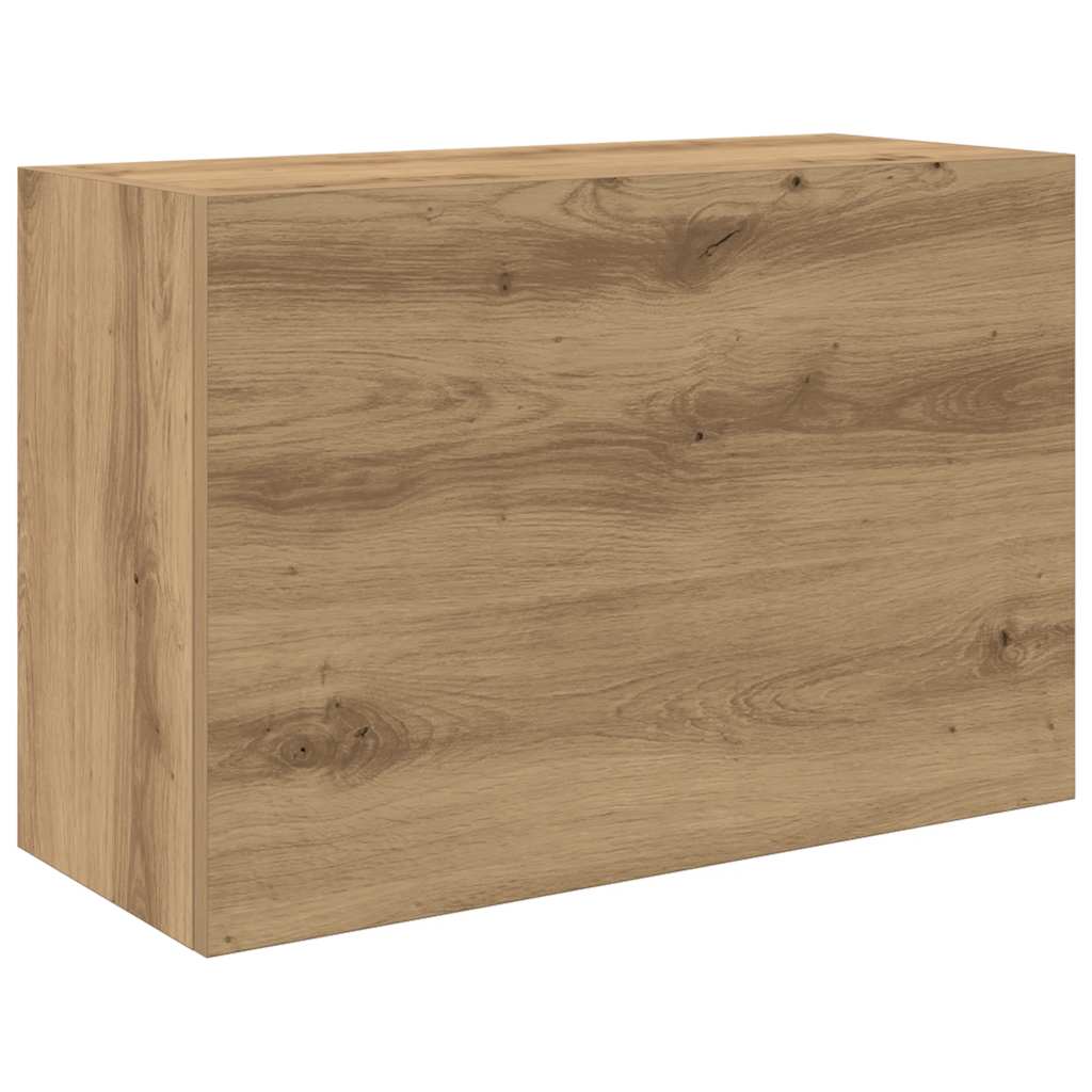 Mobiletto da Bagno Rovere Artigianale 60x25x40 cm Truciolato | homemem39