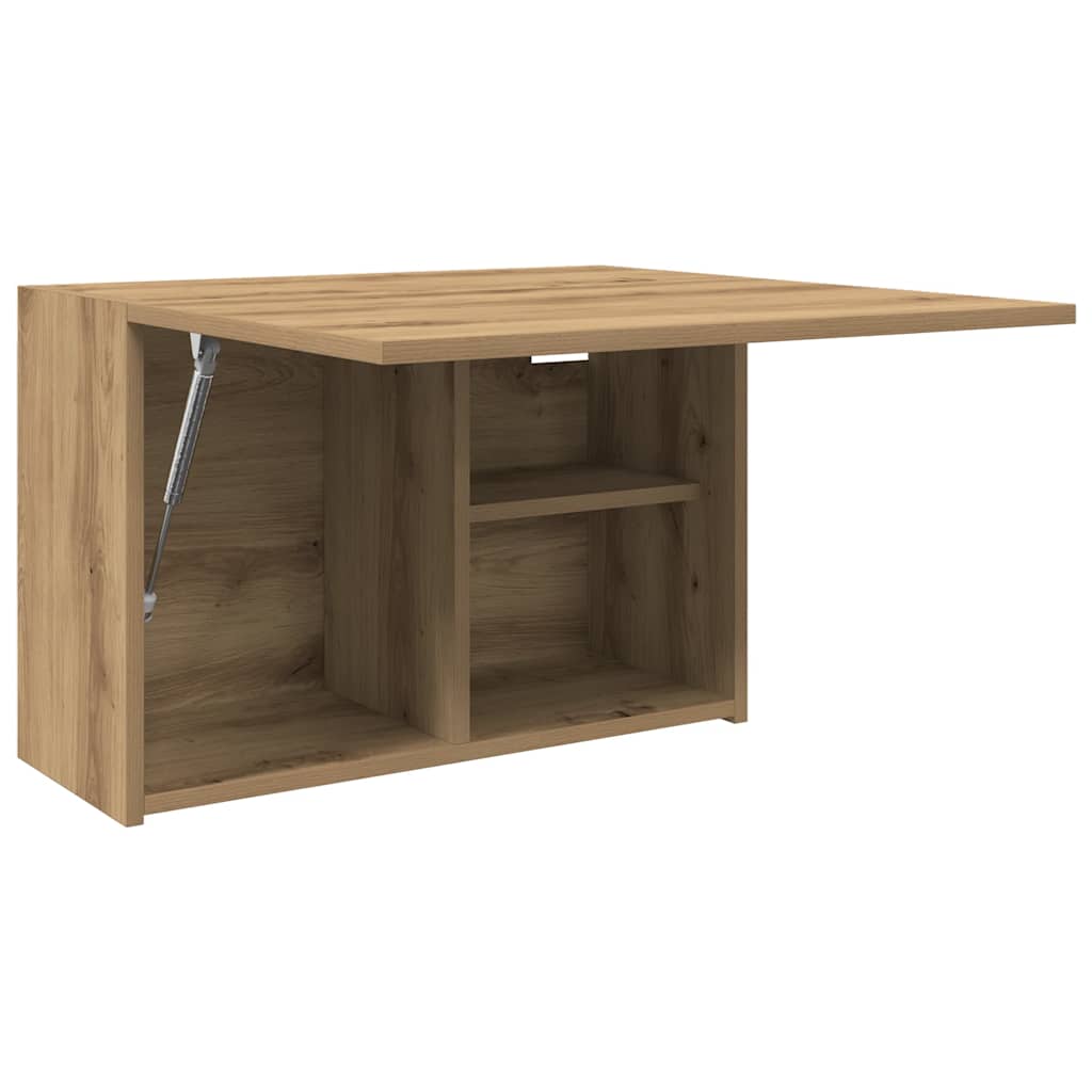 Mobiletto da Bagno Rovere Artigianale 60x25x40 cm Truciolato | homemem39