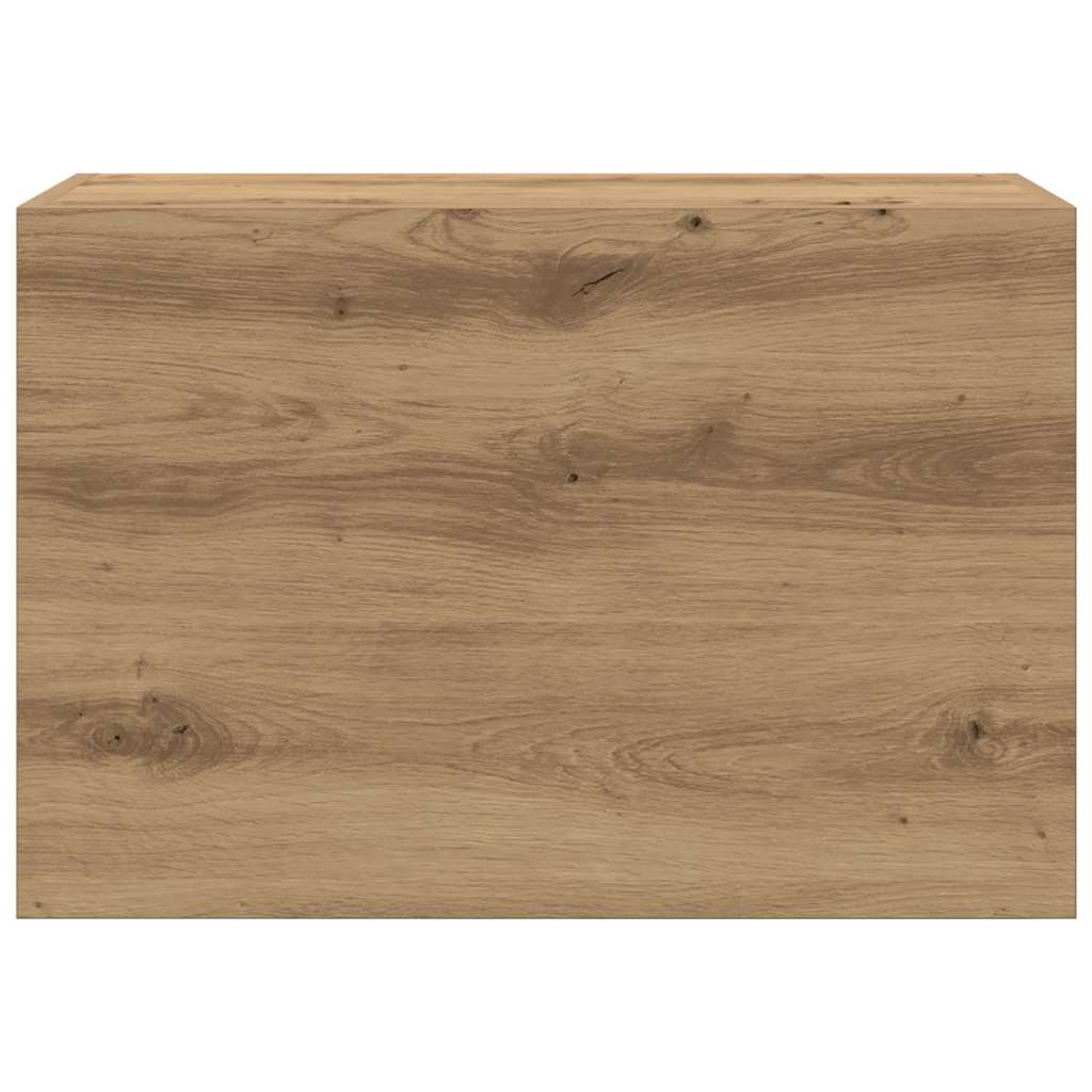 Mobiletto da Bagno Rovere Artigianale 60x25x40 cm Truciolato | homemem39