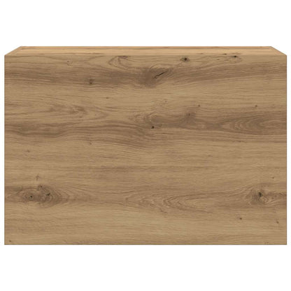 Mobiletto da Bagno Rovere Artigianale 60x25x40 cm Truciolato | homemem39