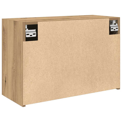 Mobiletto da Bagno Rovere Artigianale 60x25x40 cm Truciolato | homemem39