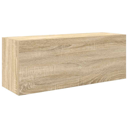 Mobile da Bagno Rovere Sonoma 80x25x30 cm in Legno Multistrato | homemem39