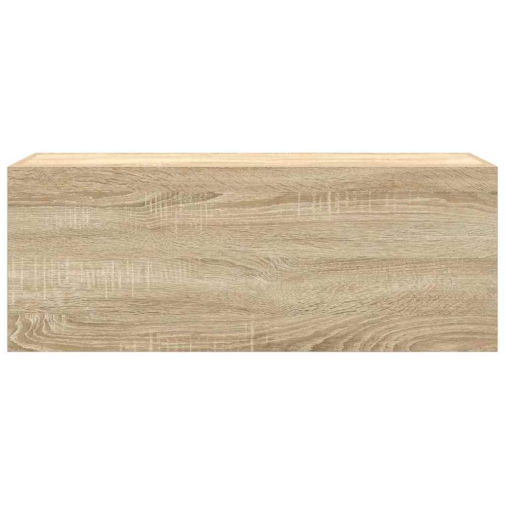 Mobile da Bagno Rovere Sonoma 80x25x30 cm in Legno Multistrato | homemem39