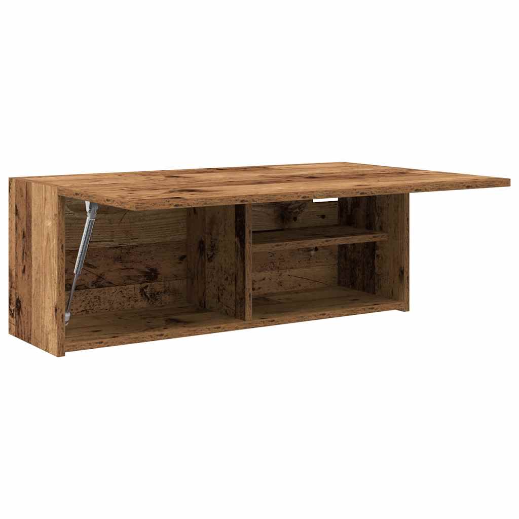 Mobile da Bagno Legno Antico 80x25x30 cm in Truciolato | homemem39