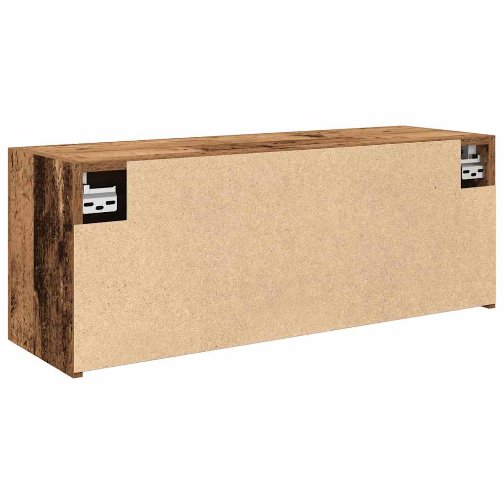 Mobile da Bagno Legno Antico 80x25x30 cm in Truciolato | homemem39