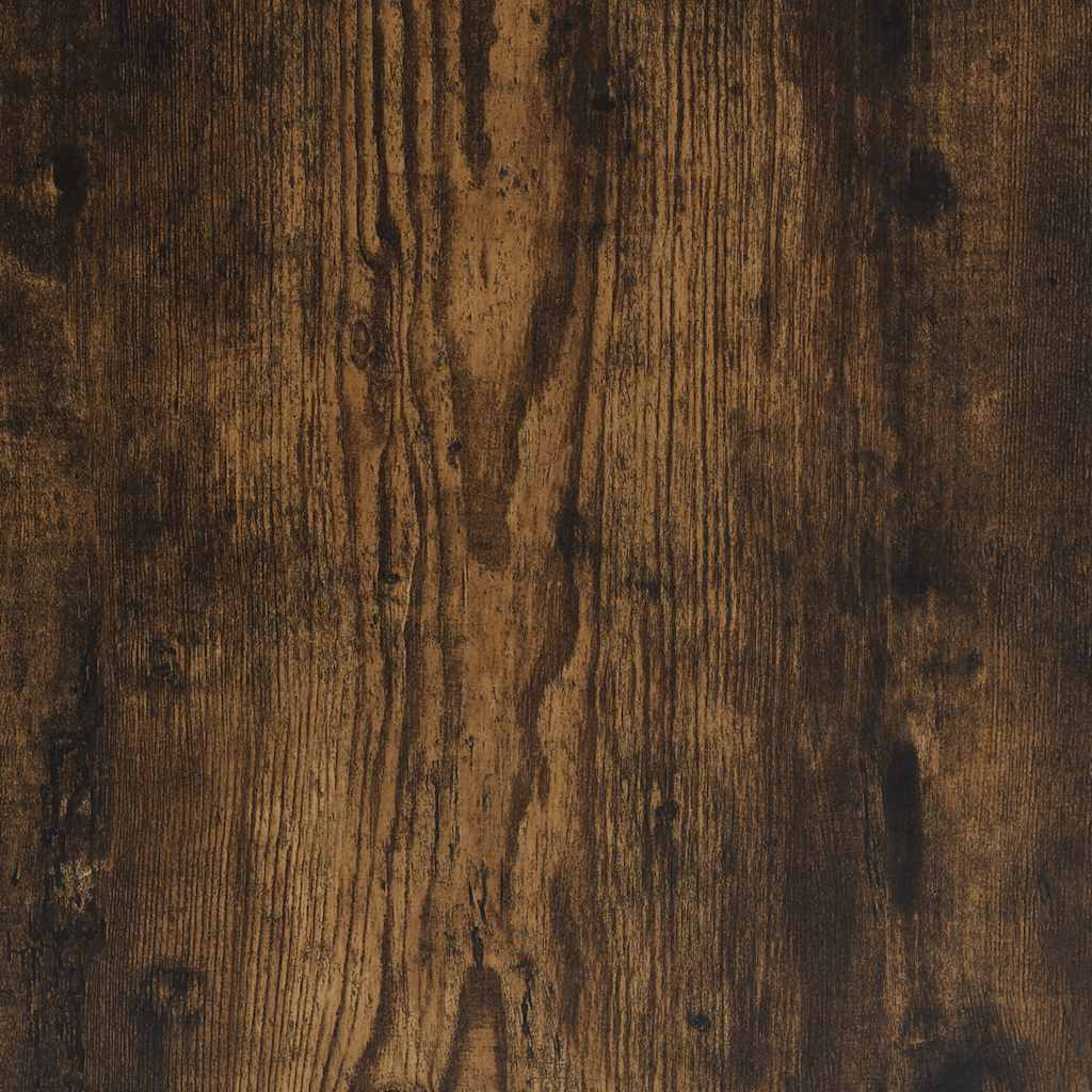 Mobile da Bagno a Parete Rovere Fumo 80x25x40 cm in Truciolato | homemem39