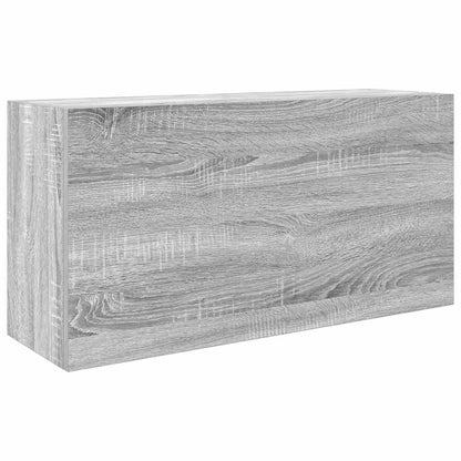 Mobile da Bagno Grigio Sonoma 80x25x40 cm in Truciolato | homemem39
