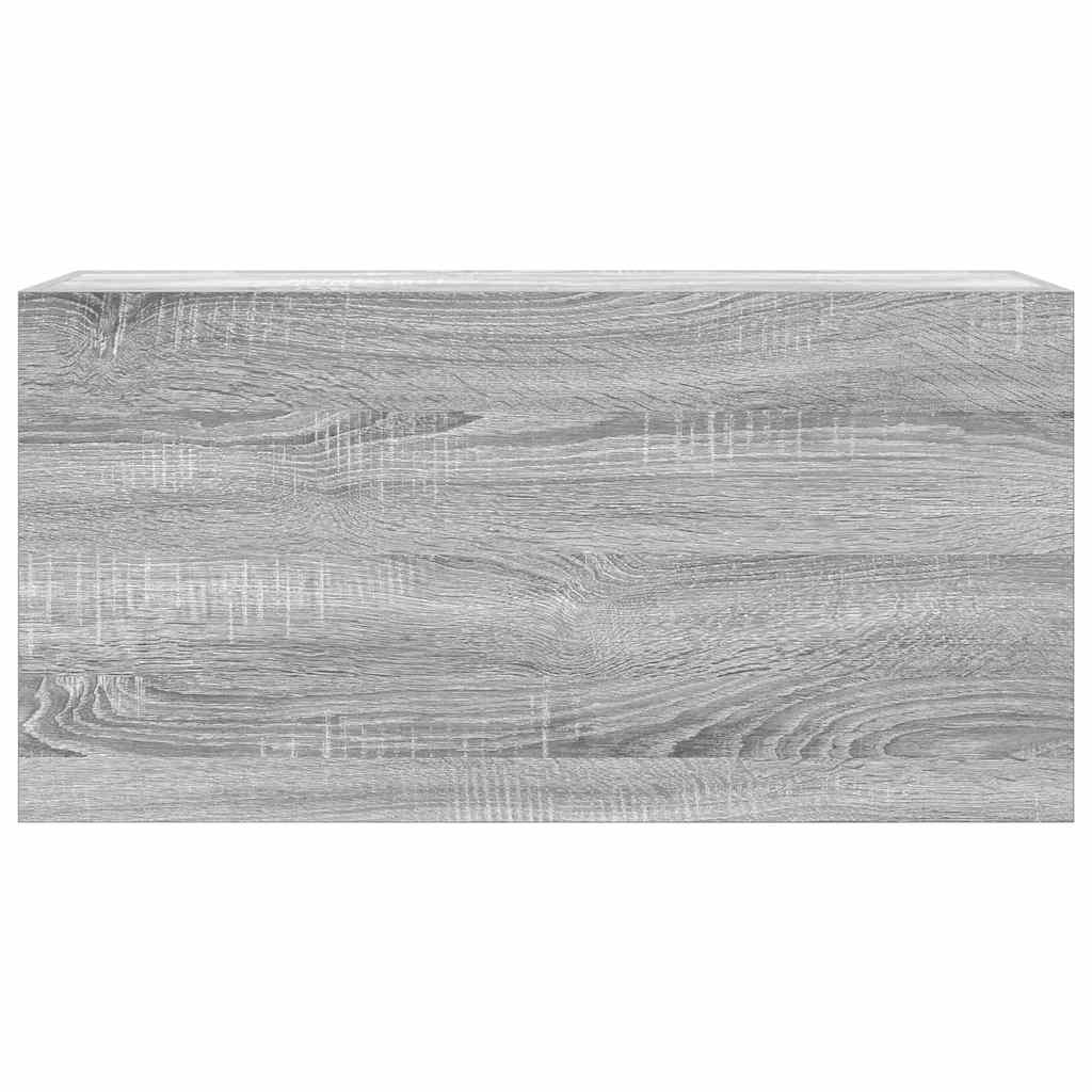 Mobile da Bagno Grigio Sonoma 80x25x40 cm in Truciolato | homemem39