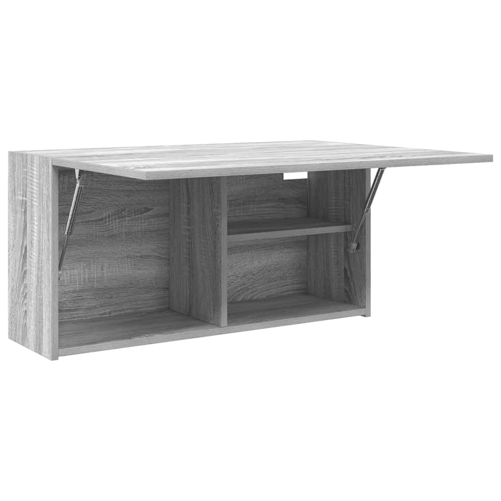 Mobile da Bagno Grigio Sonoma 80x25x40 cm in Truciolato | homemem39