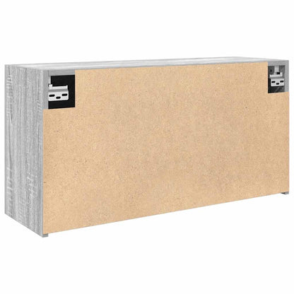 Mobile da Bagno Grigio Sonoma 80x25x40 cm in Truciolato | homemem39