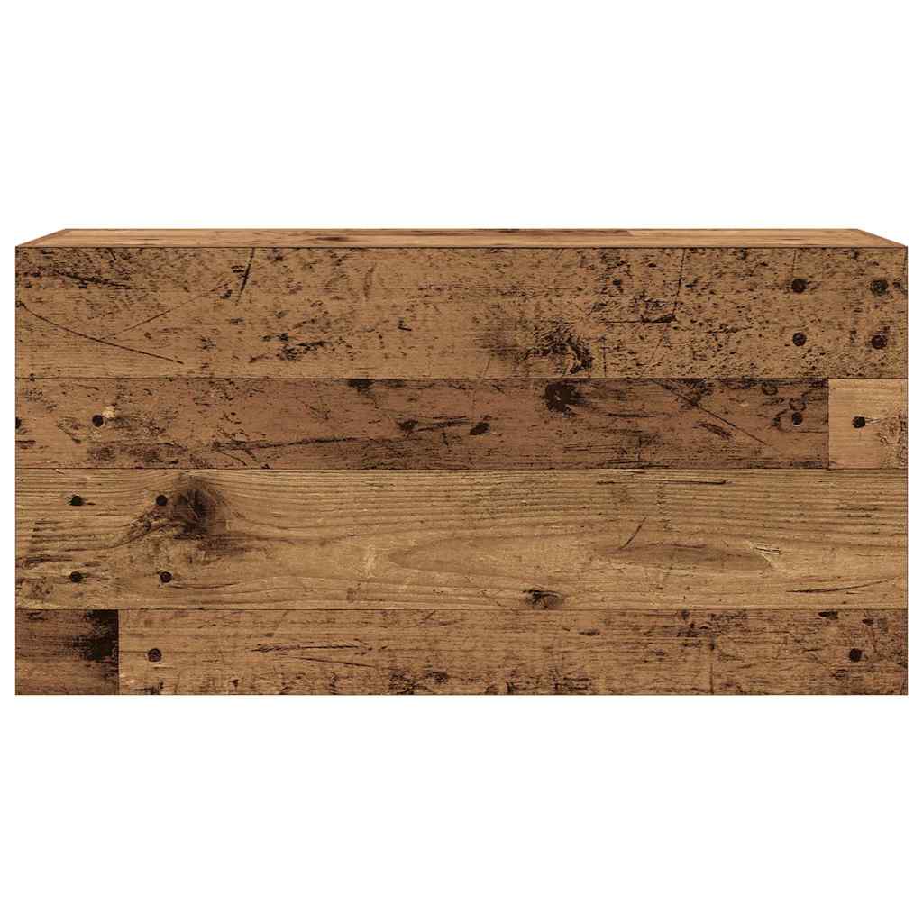 Mobile da Bagno Legno Antico 80x25x40 cm in Truciolato | homemem39