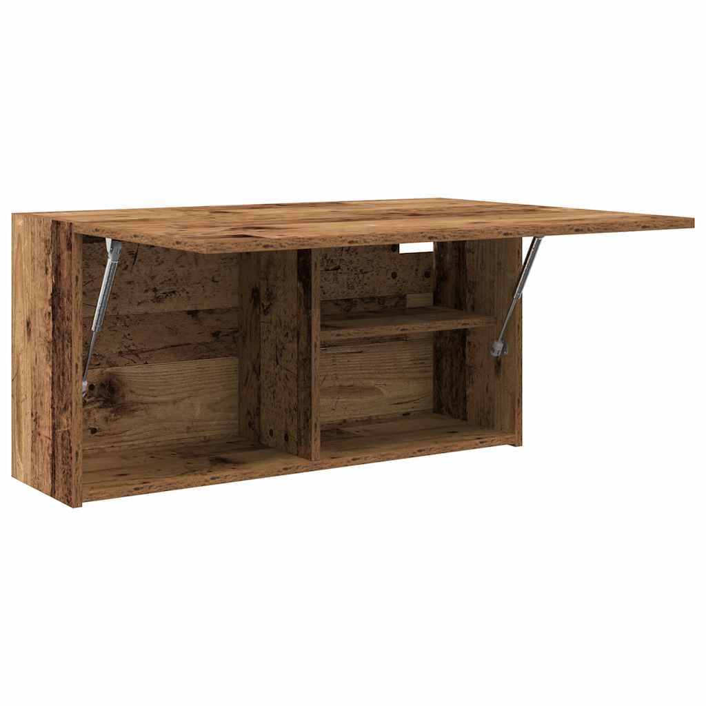 Mobile da Bagno Legno Antico 80x25x40 cm in Truciolato | homemem39