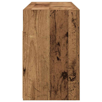 Mobile da Bagno Legno Antico 80x25x40 cm in Truciolato | homemem39