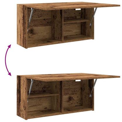 Mobile da Bagno Legno Antico 80x25x40 cm in Truciolato | homemem39