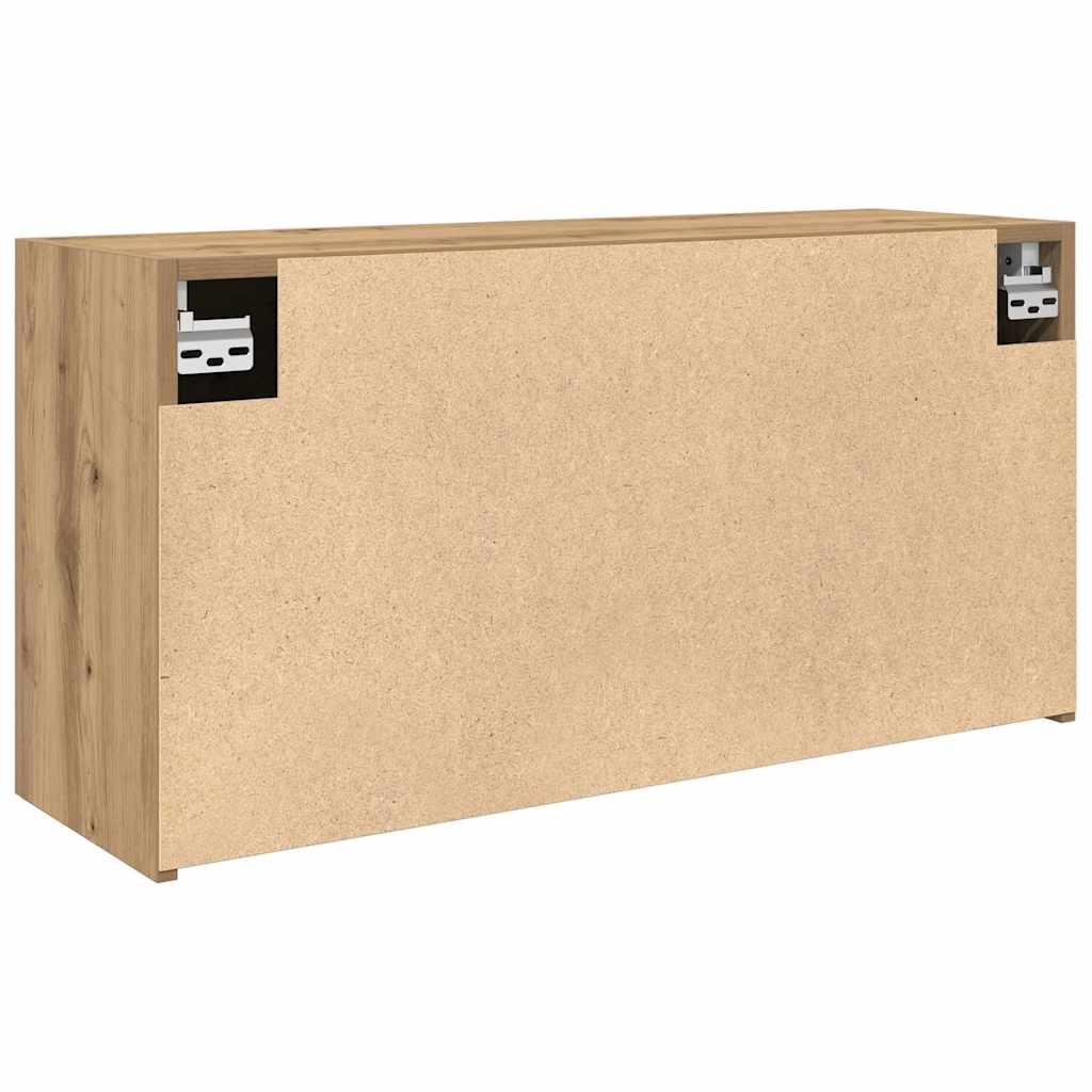 Mobiletto da Bagno Rovere Artigianale 80x25x40 cm in Truciolato