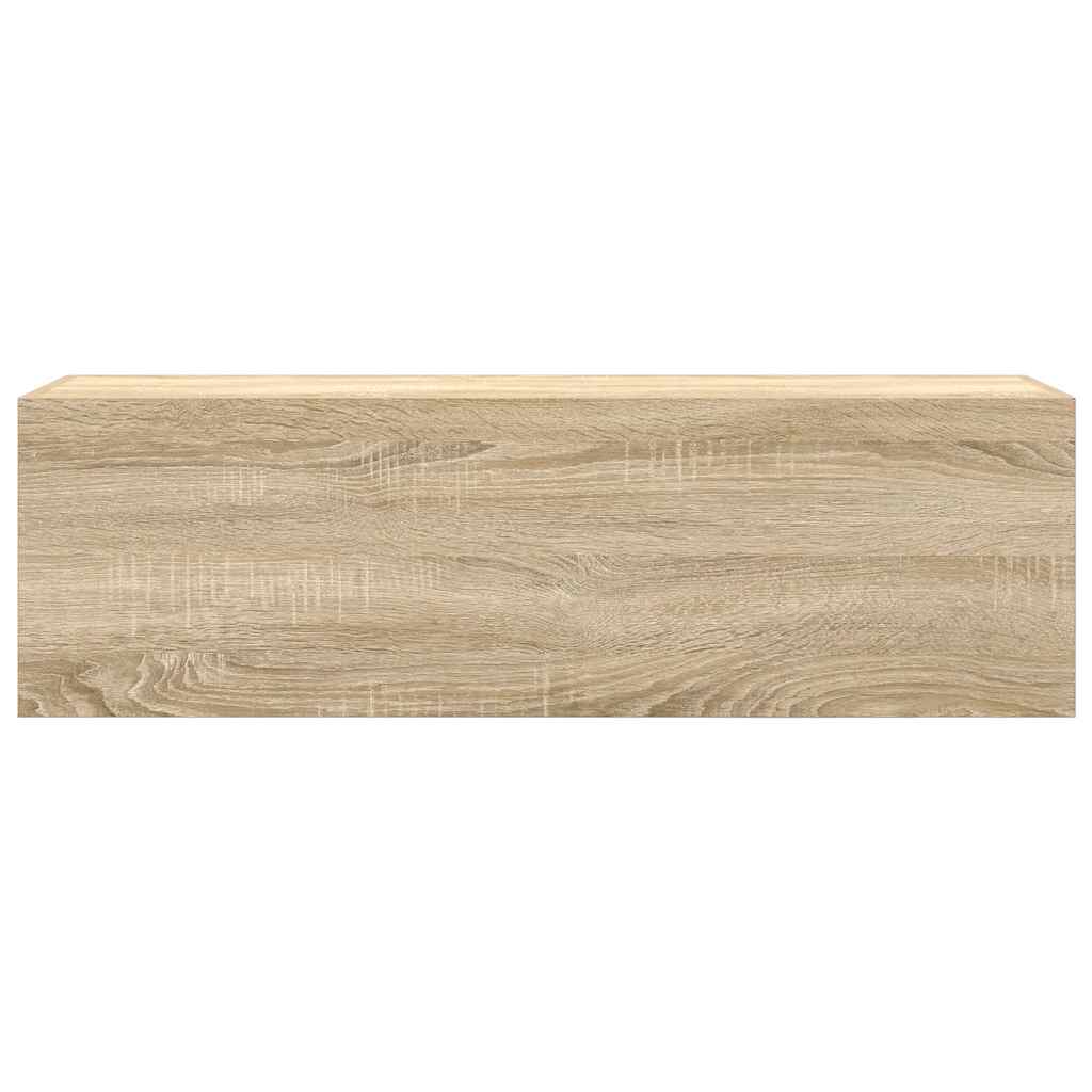 Mobile da Bagno Rovere Sonoma 100x25x30 cm in Truciolato | homemem39