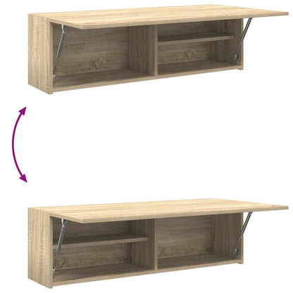 Mobile da Bagno Rovere Sonoma 100x25x30 cm in Truciolato | homemem39