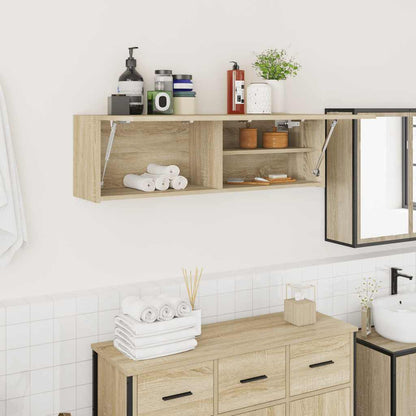 Mobile da Bagno Rovere Sonoma 100x25x30 cm in Truciolato | homemem39