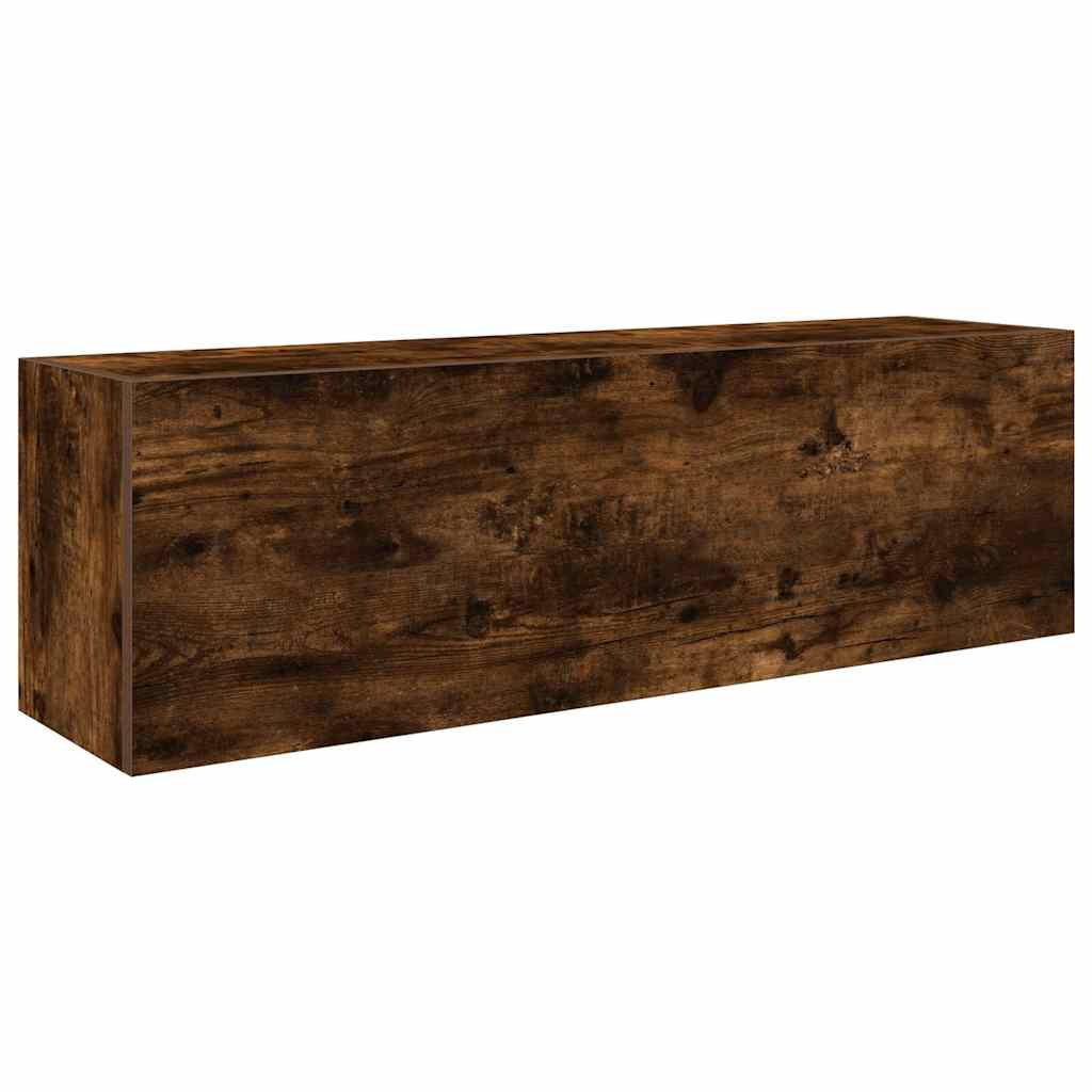 Armadietto Bagno Rovere Fumo 100x25x30 cm in Truciolato | homemem39