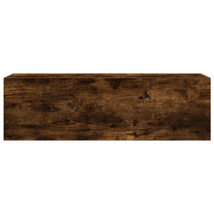 Armadietto Bagno Rovere Fumo 100x25x30 cm in Truciolato | homemem39