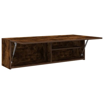 Armadietto Bagno Rovere Fumo 100x25x30 cm in Truciolato | homemem39