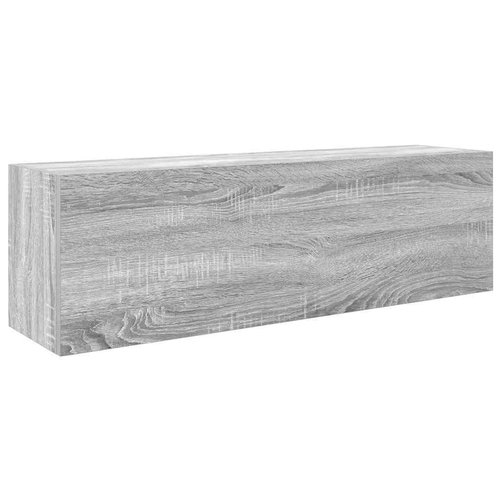 Mobile da Bagno Grigio Sonoma 100x25x30 cm in Truciolato | homemem39