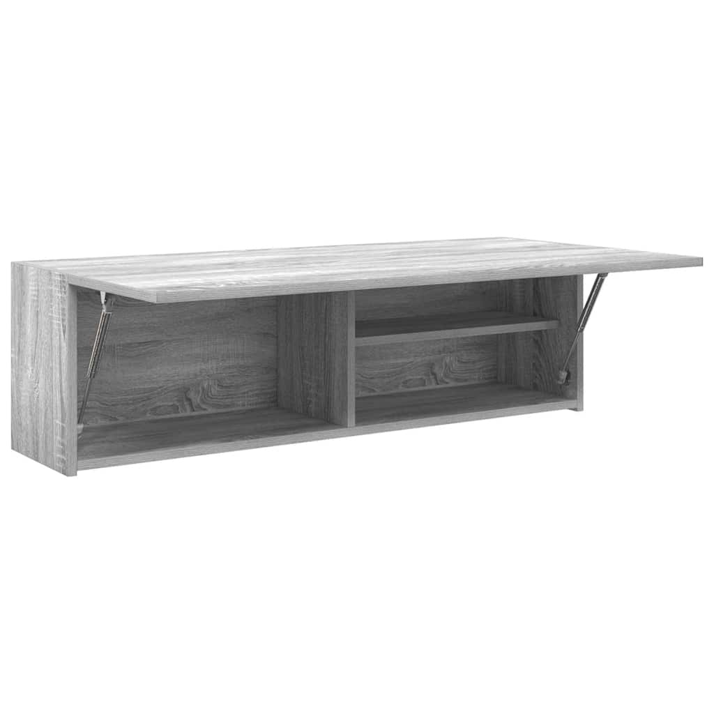 Mobile da Bagno Grigio Sonoma 100x25x30 cm in Truciolato | homemem39