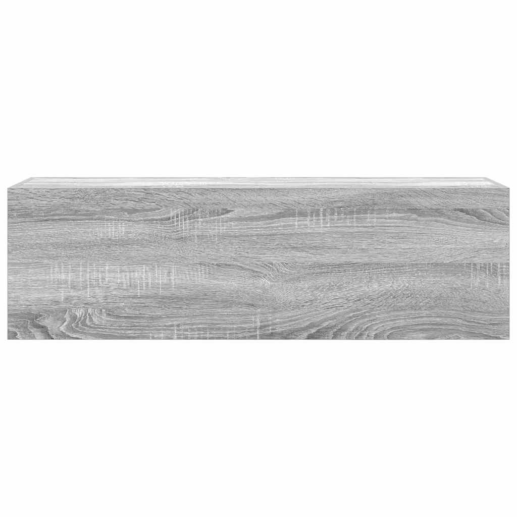 Mobile da Bagno Grigio Sonoma 100x25x30 cm in Truciolato | homemem39