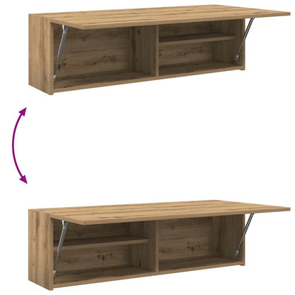 Mobiletto da Bagno Rovere Artigianale 100x25x30 cm Truciolato | homemem39