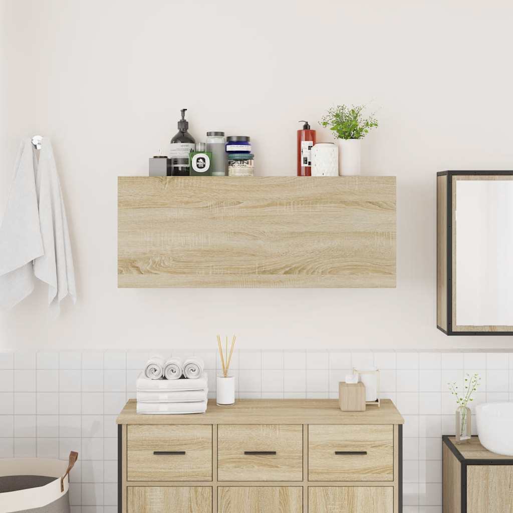 Mobile da Bagno Rovere Sonoma 100x25x40 cm in Truciolato | homemem39