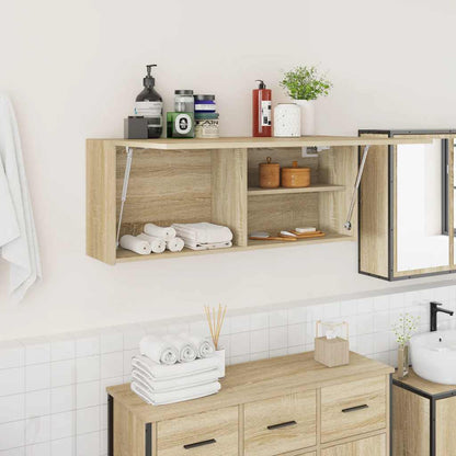 Mobile da Bagno Rovere Sonoma 100x25x40 cm in Truciolato | homemem39