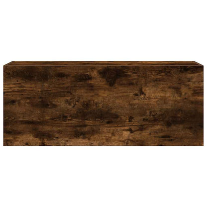Armadietto Bagno Rovere Fumo 100x25x40 cm in Truciolato | homemem39