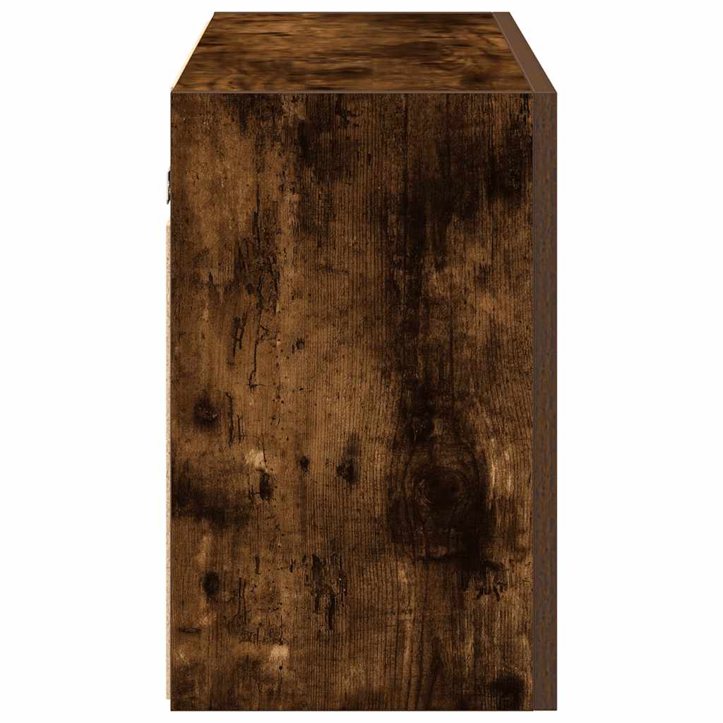 Armadietto Bagno Rovere Fumo 100x25x40 cm in Truciolato | homemem39