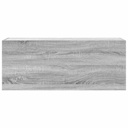 Mobile da Bagno Grigio Sonoma 100x25x40 cm in Truciolato | homemem39